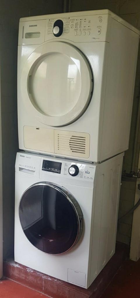 Wasmachine HAIER/klasseA/+Droogkast SAMSUNG samen 295eur, Elektronische apparatuur, Ophalen