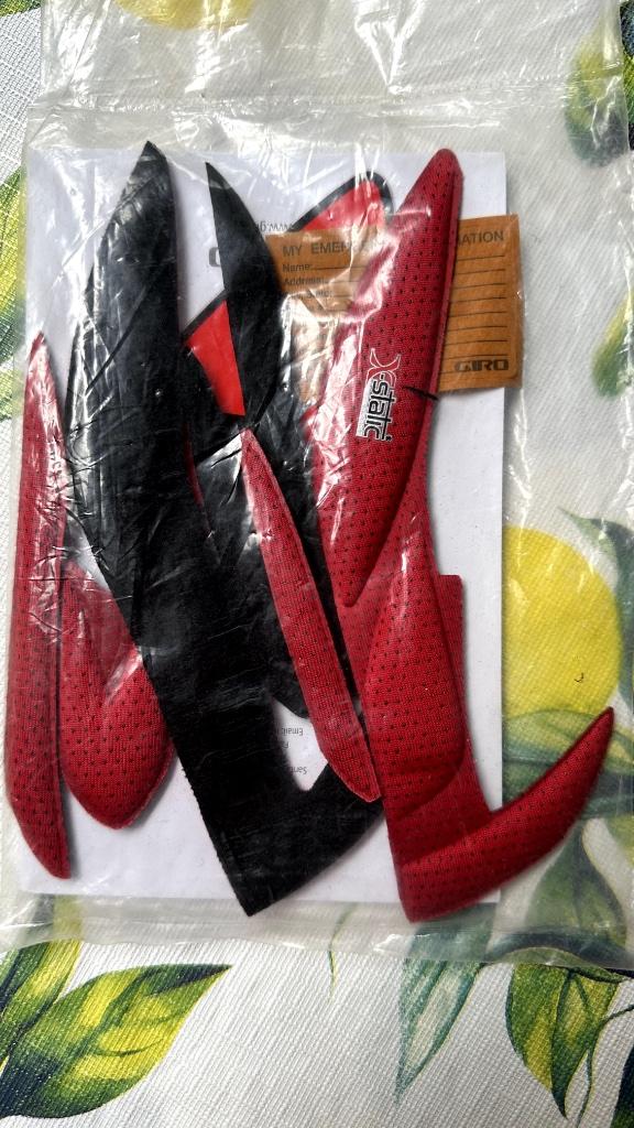 Giro Aeon Pad Set - Medium Rood, Sports & Fitness, Cyclisme, Enlèvement, Neuf, Casque