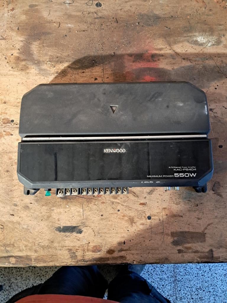 Kenwood 550w versterker, Ophalen