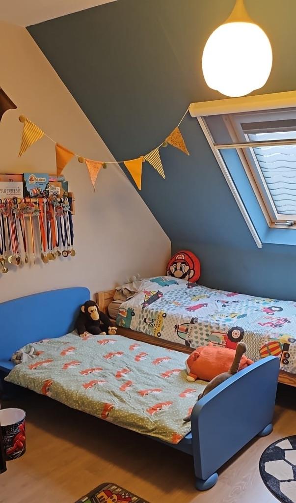 Peuterbed, Huis en Inrichting, Ophalen, Gebruikt, Blauw