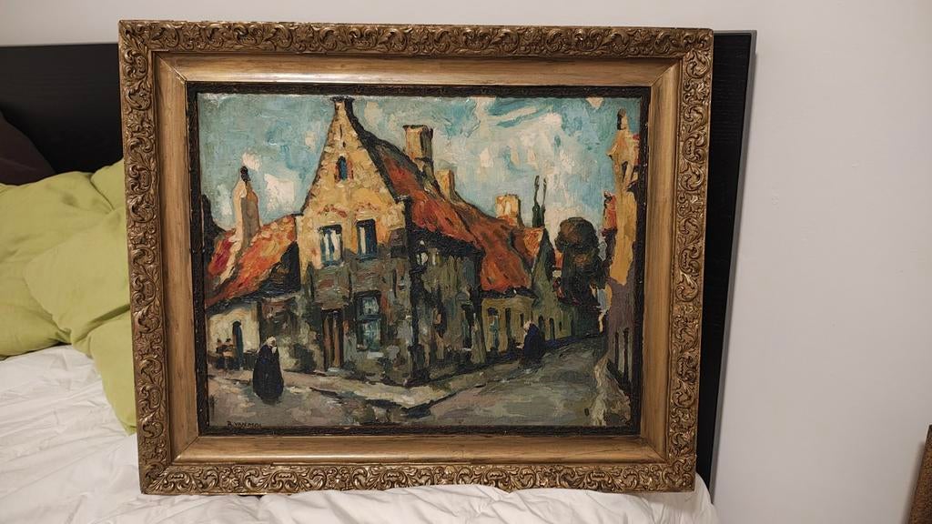 Schilderij - Van Mol, Antiek en Kunst, Ophalen