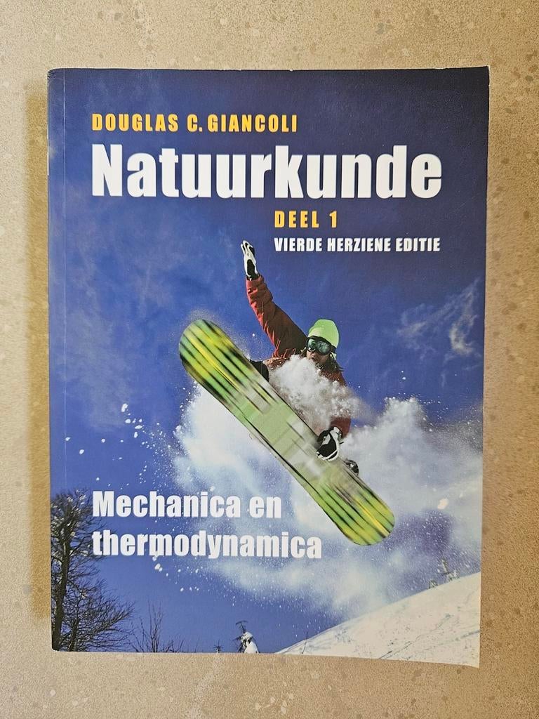 Douglas C. Giancoli - Volume 1, 4e édition révisée, Enlèvement ou Envoi, Comme neuf, Biologie, Douglas C. Giancoli