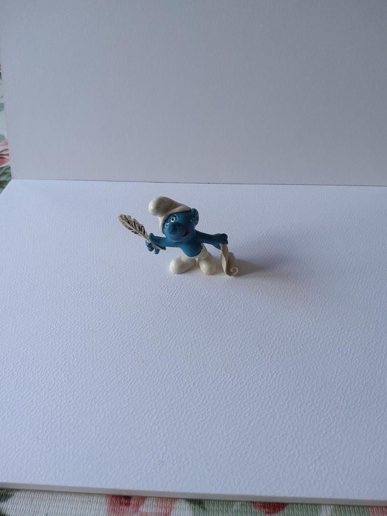 Dichter Smurf, Verzamelen, Smurfen, Ophalen of Verzenden, Gebruikt, Dichtersmurf, Poppetje, Figuurtje of Knuffel