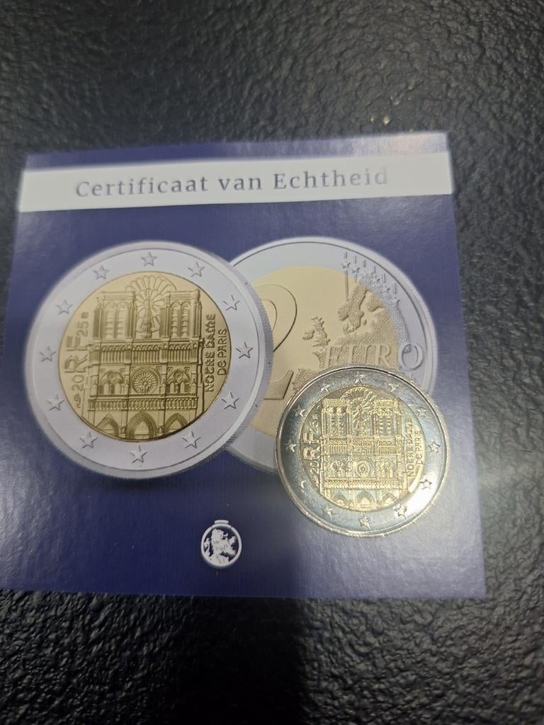 2euro notre dame 2025, Ophalen of Verzenden