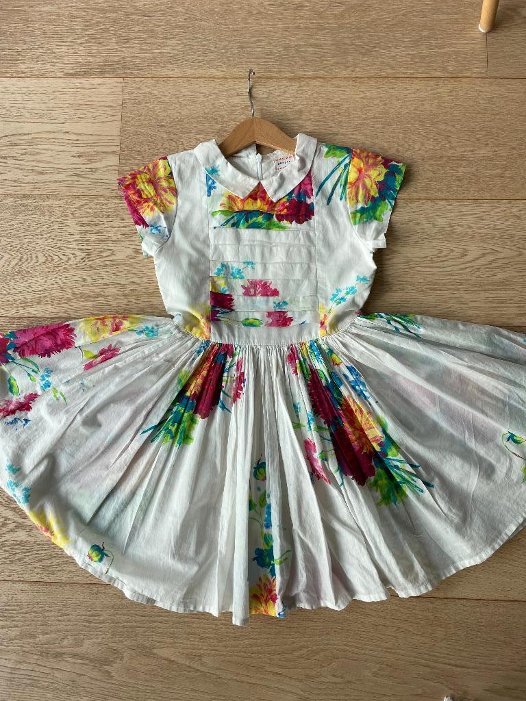 Morley jurk lentefeest-communie, Kinderen en Baby's, Kinderkleding | Maat 128, Zo goed als nieuw, Meisje, Jurk of Rok, Ophalen of Verzenden