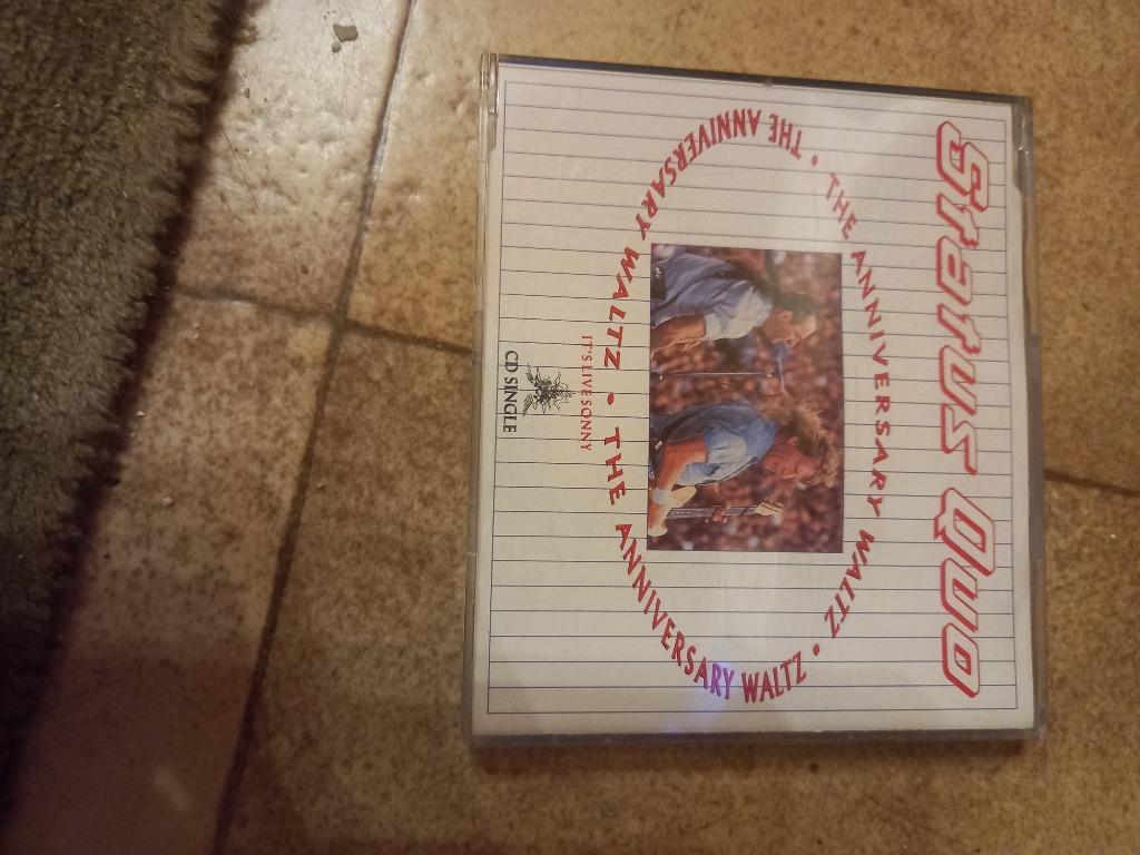 2 Cd's (single's) van Status Quo, Cd's en Dvd's, Ophalen of Verzenden, Gebruikt, Poprock
