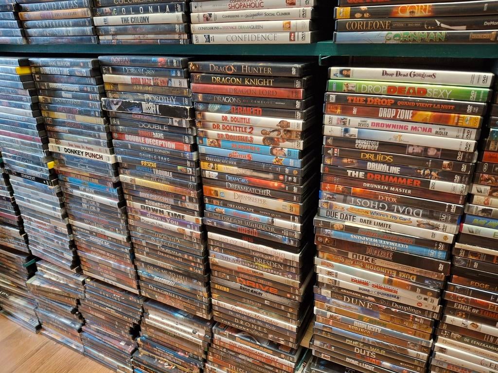 D : meer dan 500 dvd's aan verschillende prijzen, Ophalen of Verzenden