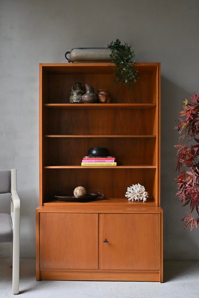 Vintage boekenkast/kast mid-century jaren 60/70, Huis en Inrichting, Kasten | Boekenkasten, Zo goed als nieuw, Ophalen