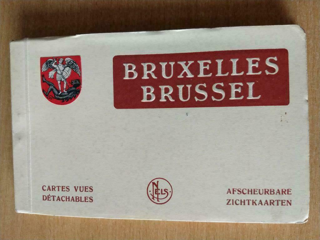Boekje met 20 afscheurbare zichtkaarten van Brussel (Nels), Verzamelen, Postkaarten | België, Ophalen of Verzenden, Ongelopen