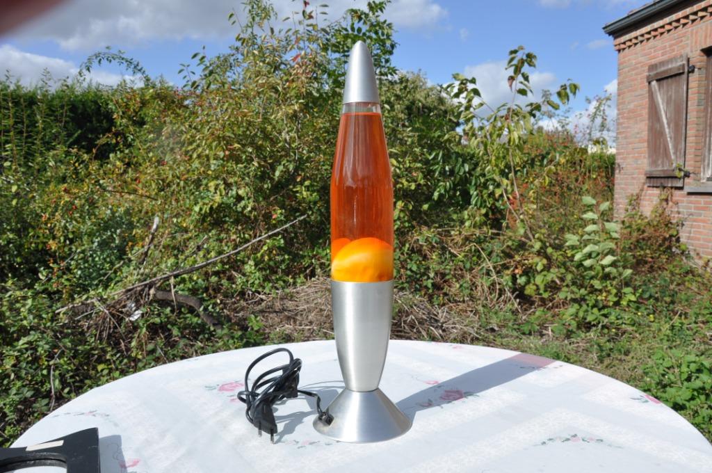 §  lampe magma vintage orange, Enlèvement ou Envoi