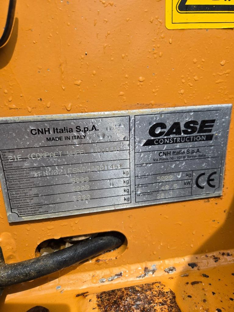 CASE 21E, Ophalen, Wiellader of Shovel