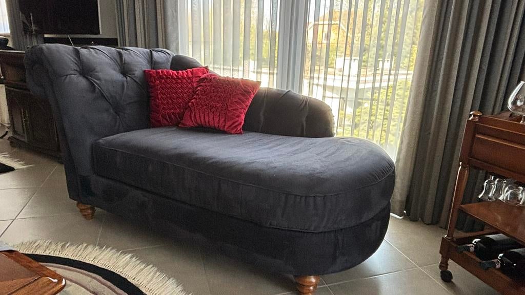 Chaise Longues zo goed als nieuw, 75 à 100 cm, Klassiek, 150 à 200 cm, Comme neuf