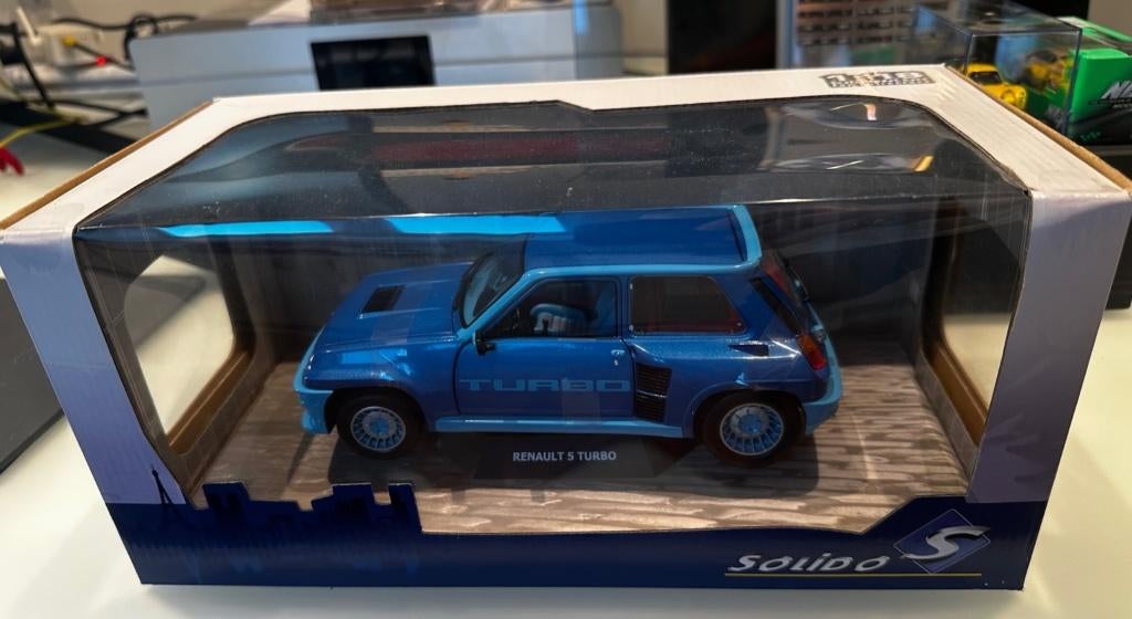 Renault 5 Turbo – Solido 1:18 – Neuve en boîte, Enlèvement ou Envoi, Neuf, Voiture, Solido