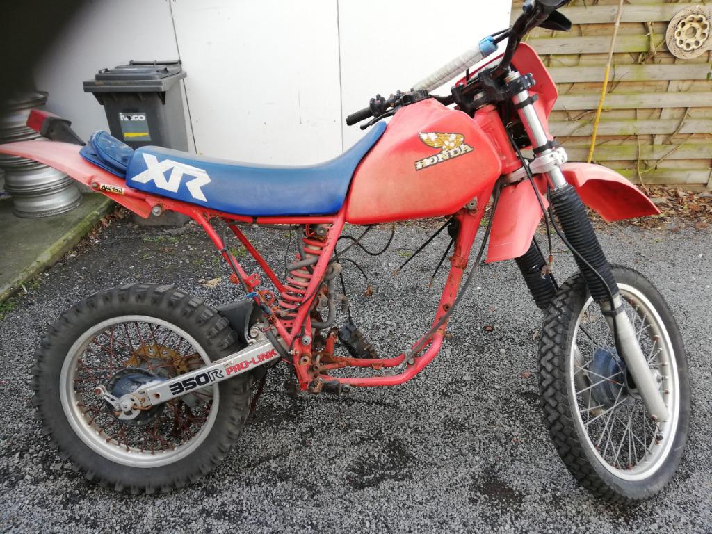 honda xr 350 model '83-'84 onderdelen, Enlèvement ou Envoi, Utilisé