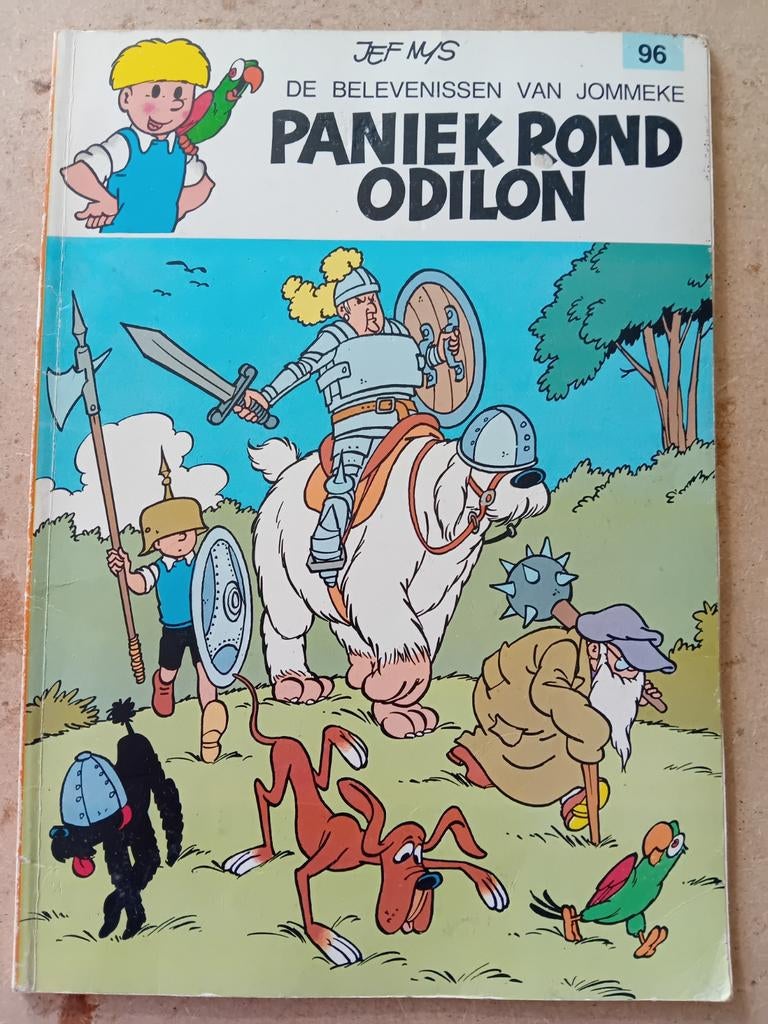 Paniek rond odilon nr 96, Boeken, Stripverhalen, Ophalen of Verzenden, Gelezen