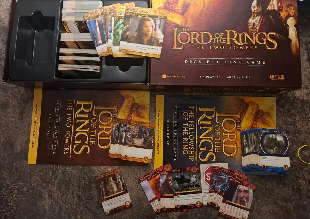 Lord of the rings deck building games, Ophalen of Verzenden