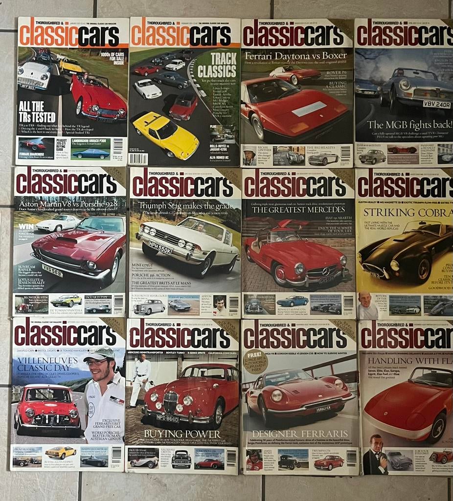 Thoroughbred & Classic Cars Magazine (1994-2005), Enlèvement, Utilisé