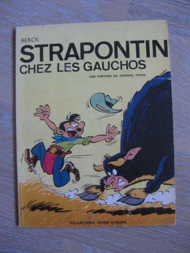"Strapontin chez les Gauchos" Ed.O 1965 Bel état, Enlèvement ou Envoi, Une BD, Utilisé, Berck