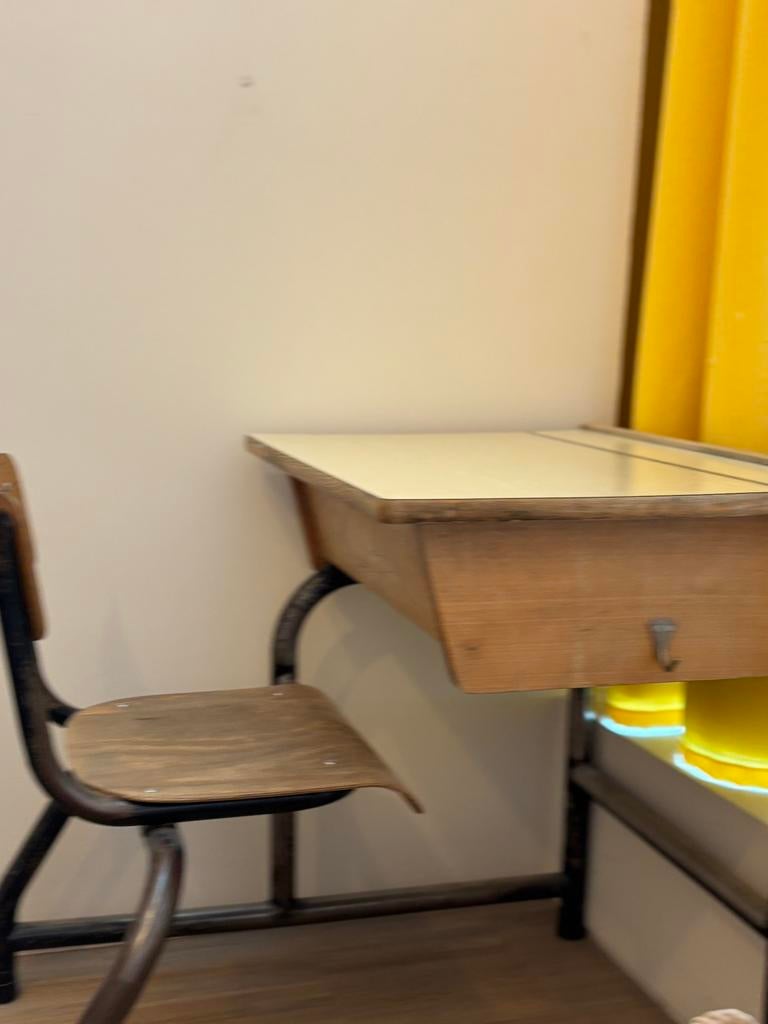 Schoolbureau met stoel  kind, Enlèvement, Utilisé, Table(s) et Chaise(s)