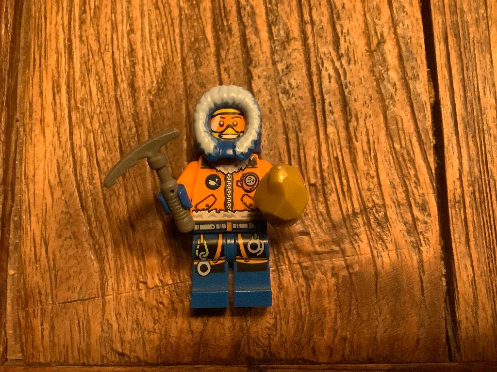 Lego figuur cty0492 Arctic Explorer, Male / F4, Ophalen of Verzenden, Zo goed als nieuw, Losse stenen, Lego