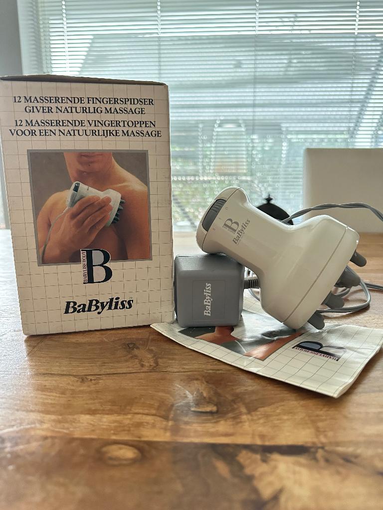 Babyliss massage apparaat, Ophalen of Verzenden, Zo goed als nieuw, Apparaat