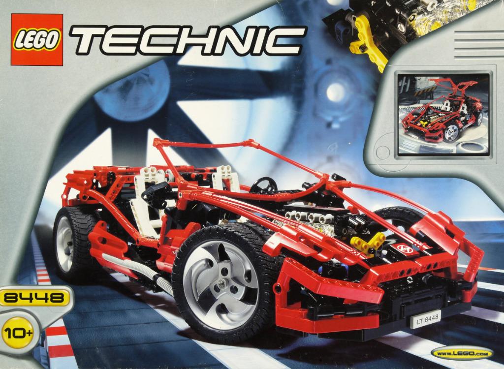 LEGO Technic 8448 Super Street Sensation, Ophalen of Verzenden, Zo goed als nieuw, Complete set, Lego