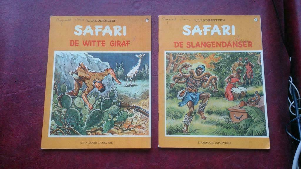 Safari strips, Ophalen of Verzenden