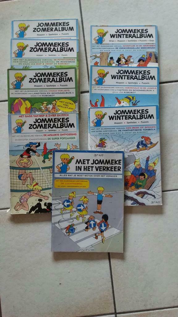 Albums Jommeke, Ophalen, Zo goed als nieuw