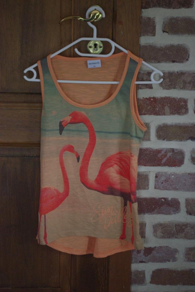 Sun Valley XS T-shirt, Oranje, Ophalen of Verzenden, Gedragen, Sun Valley