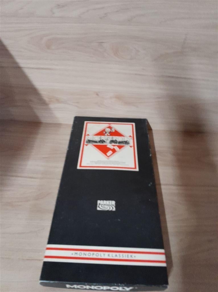 monopoly oude zwarte editie parker - s5219, Envoi, Comme neuf