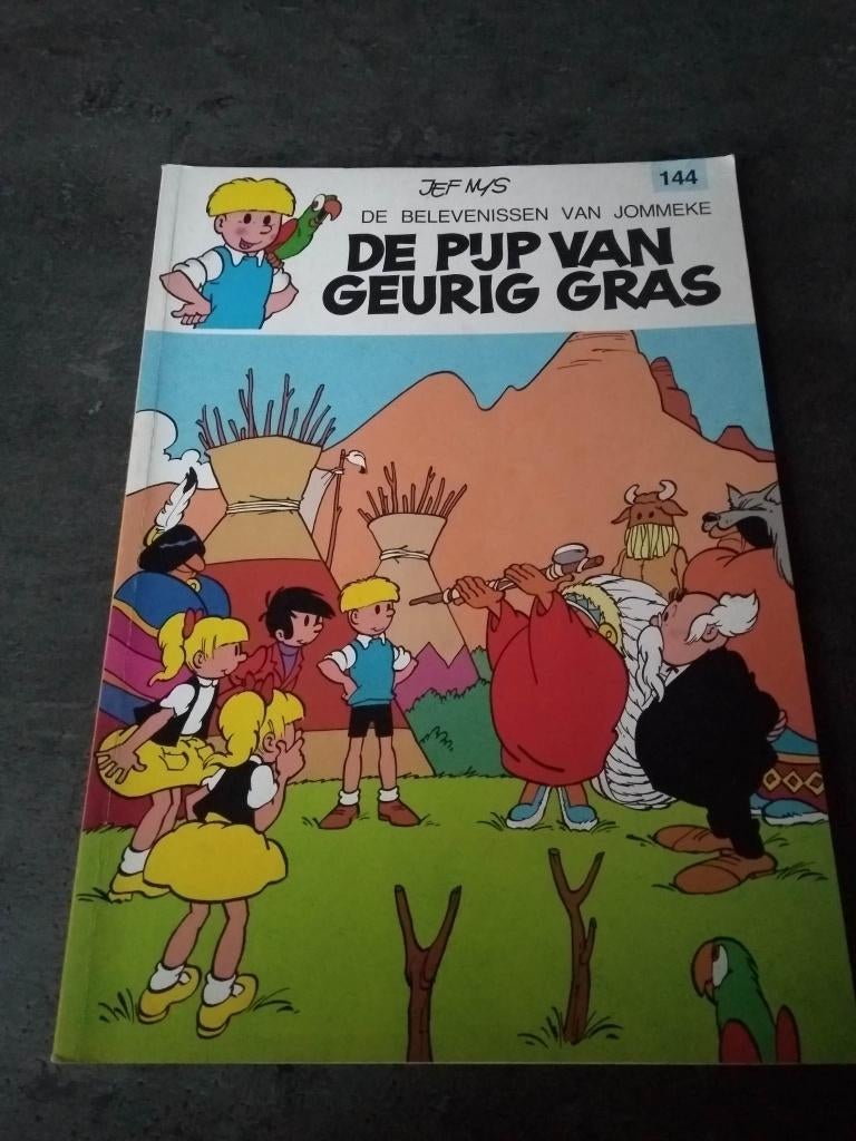 strip Jommeke De pijp van geurig gras, Boeken, Stripverhalen, Ophalen of Verzenden