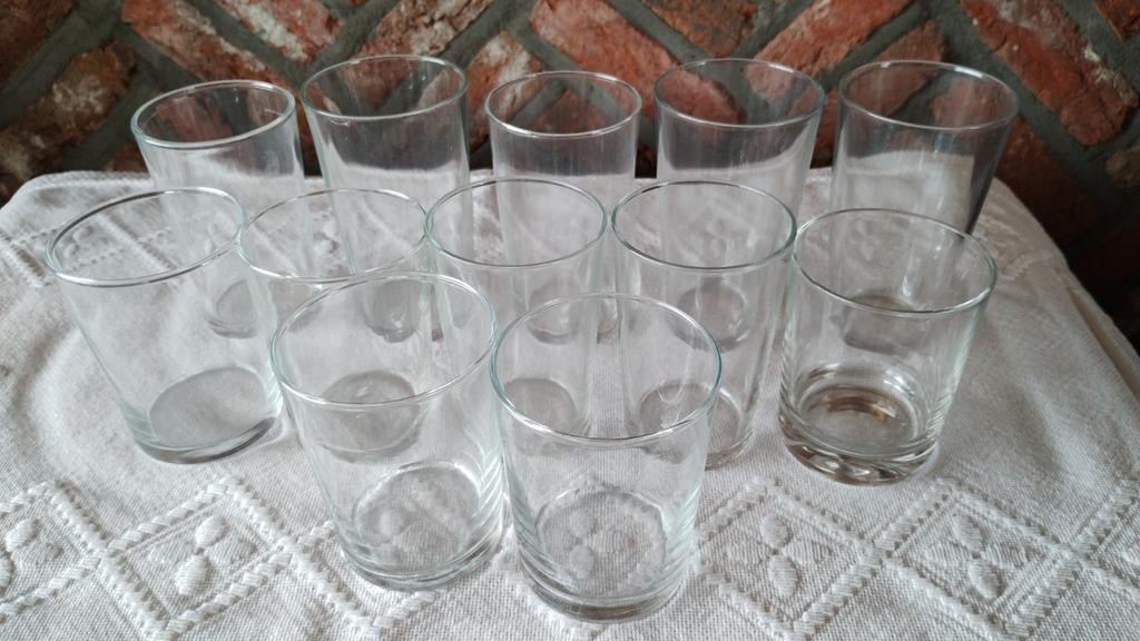 12 waterglazen, Ophalen, Zo goed als nieuw