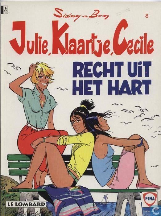 Julie, Klaartje en Cecile 8) Recht uit het hart, Eén stripboek, Ophalen of Verzenden, Gelezen