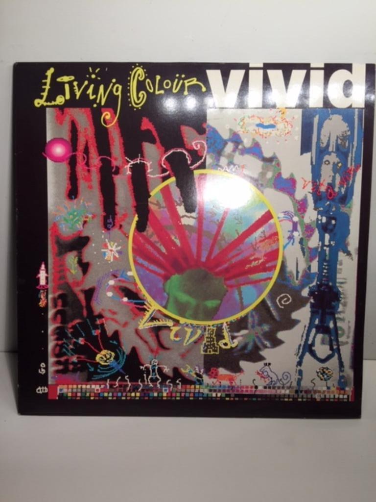 LP - Living Colour - Vivid ( Vinyl ), Ophalen of Verzenden, Zo goed als nieuw, 12 inch, Alternative