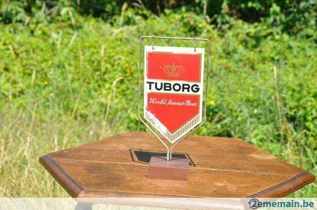publicité de brasserie tuborg, Collections, Enlèvement ou Envoi, Utilisé