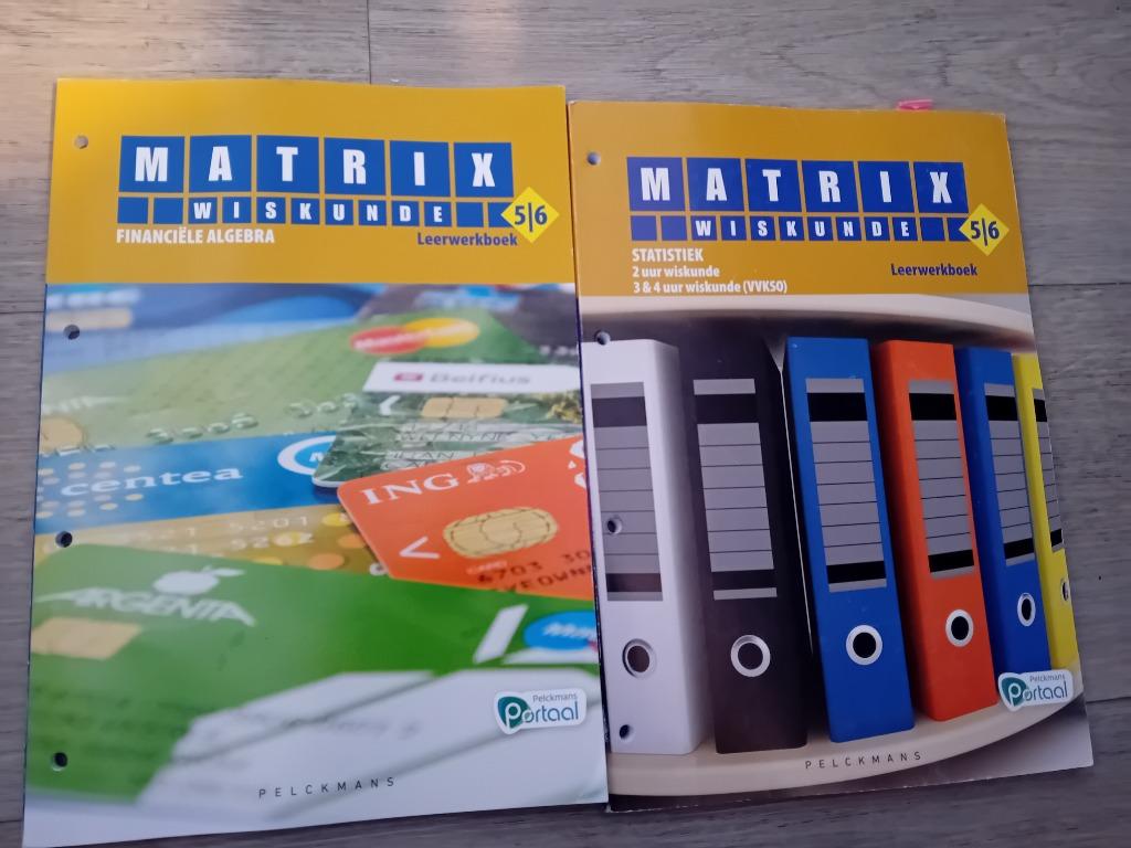 Boek matrix wiskunde 5/6, Livres, Enlèvement ou Envoi