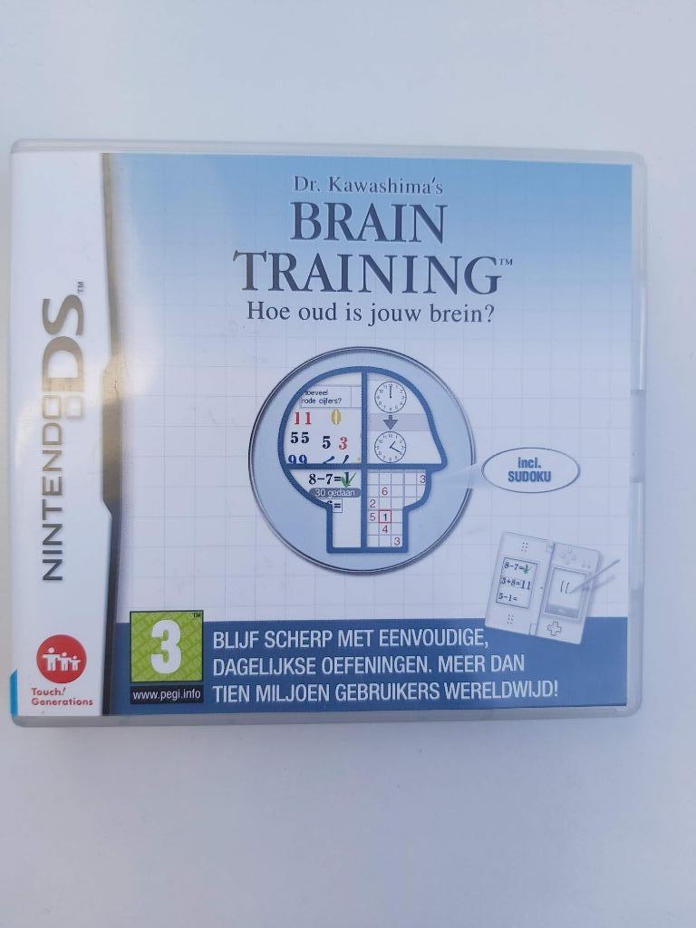 Braintraining spel - Nintendo DS, Games en Spelcomputers, 1 speler, Ophalen of Verzenden, Nieuw, Puzzel en Educatief