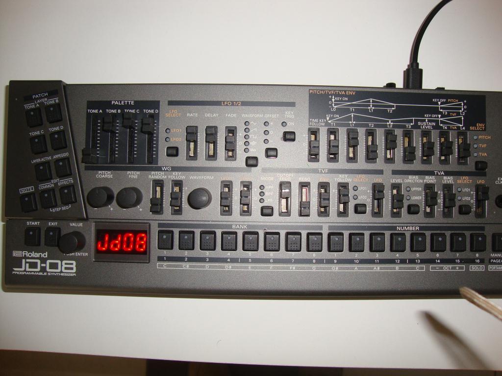 Roland JD-08 soundmodule, Musique & Instruments, Modules de son, Enlèvement ou Envoi, Comme neuf, Roland