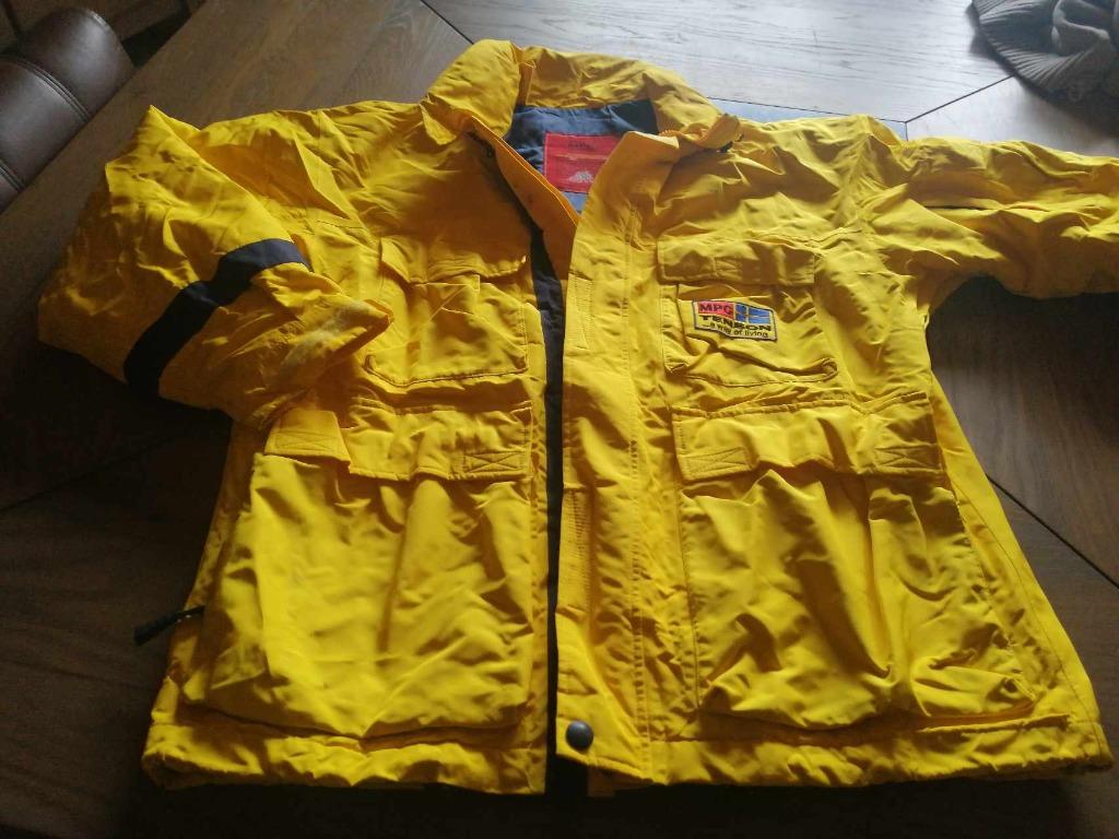 Jas geel merk tenson – maat xl – duur in aankoop, Geel, Maat 56/58 (XL), Ophalen of Verzenden, Gedragen