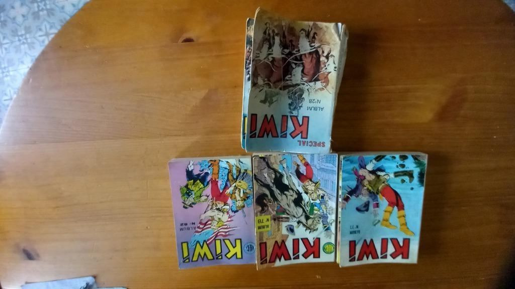 Bd ancienne kiwi 77,78,82 et 28, Livres, Plusieurs BD, Lug, Comme neuf, Enlèvement