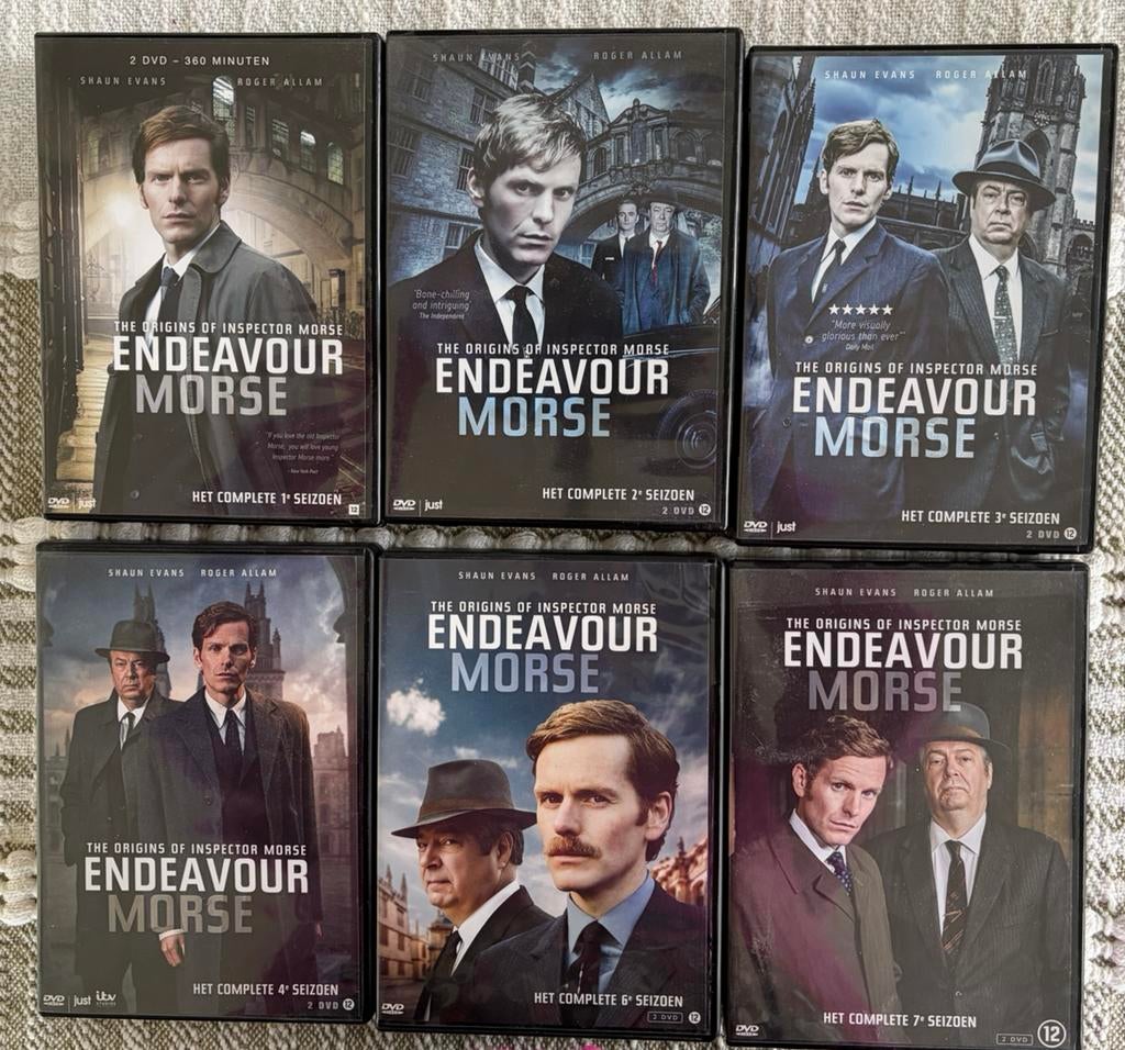 DVD Endeavour Morse, Cd's en Dvd's, Ophalen, Zo goed als nieuw