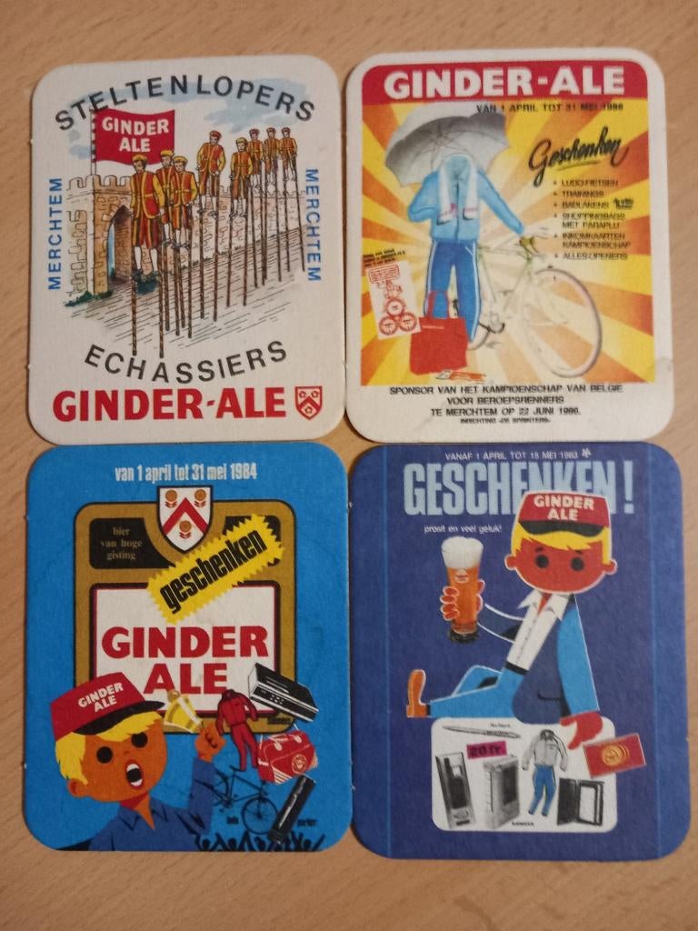 Sous-bocks Ginder-Ale, (271), Collections, Enlèvement ou Envoi, Comme neuf