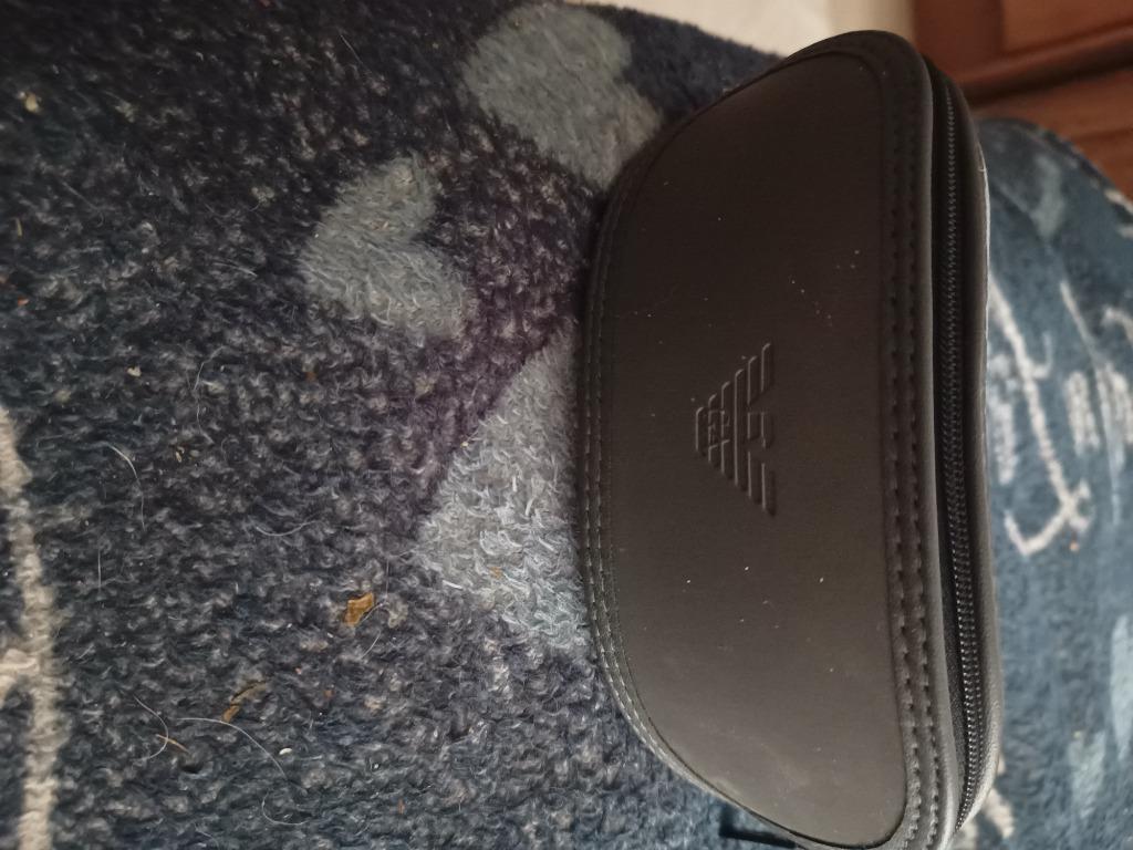 Brillendoos Emporio Armani, Enlèvement, Neuf, Gris, Autres types