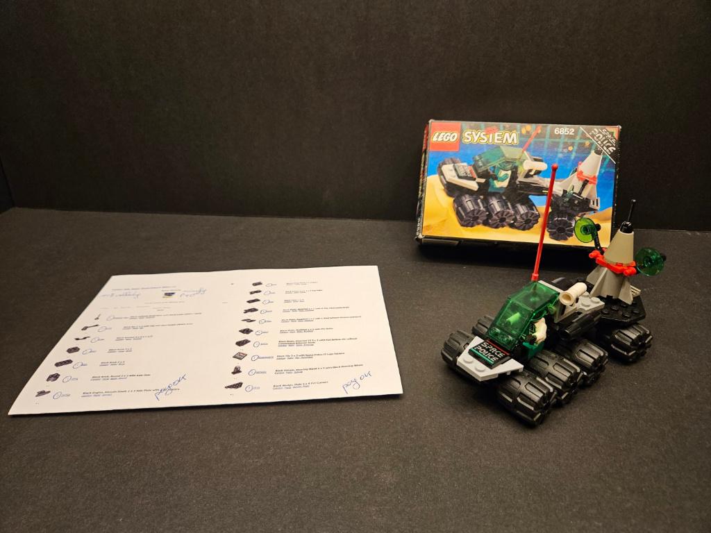 LEGO Space Police 2 6852 Sonar Security MET DOOS, Enlèvement ou Envoi, Comme neuf, Ensemble complet, Lego
