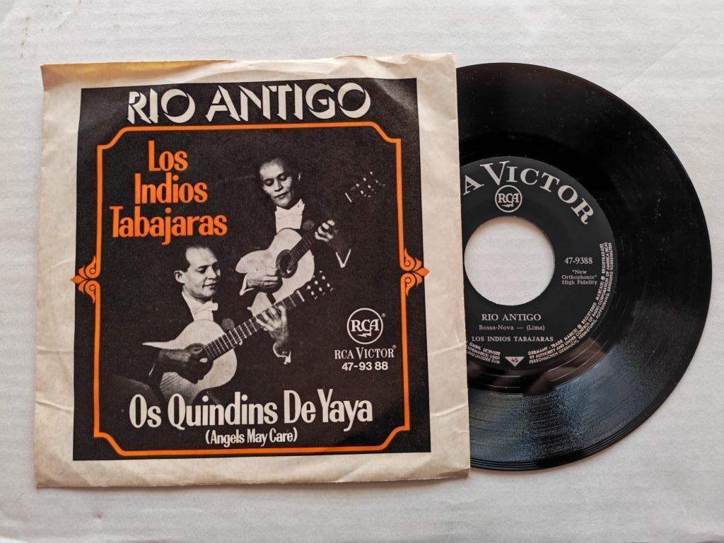 LOS INDIOS TABAJARAS - Rio Antigo (45t), Cd's en Dvd's, Vinyl Singles, Latin en Salsa, 7 inch, Single, Ophalen of Verzenden