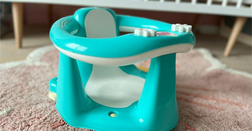 Baby bad zitje, Ophalen, Zo goed als nieuw, Groen