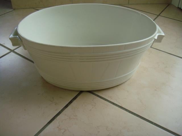 Bassine céramique: Marque "MASTRICHT". Ancienne., Antiquités & Art, Envoi