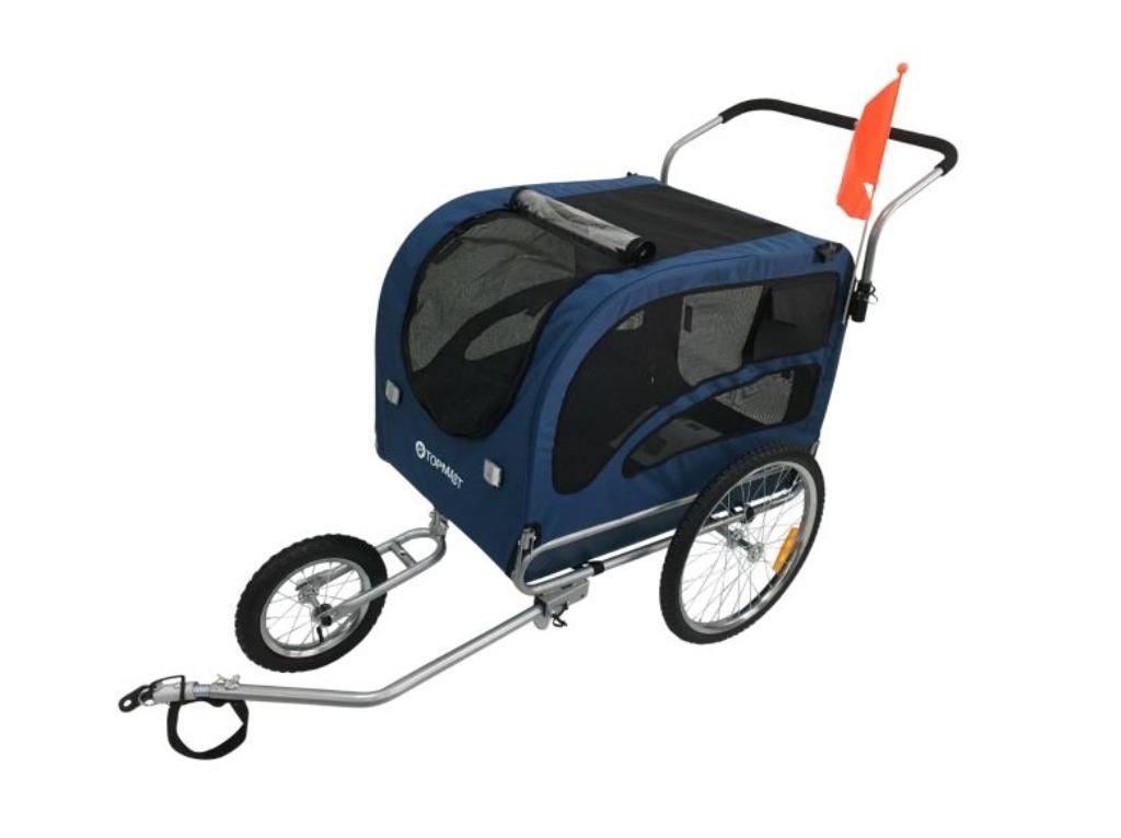 Fietskar Trailer Jogger Opvouwbaar Honden Fiets Hondenbuggy, Ophalen of Verzenden, Nieuw
