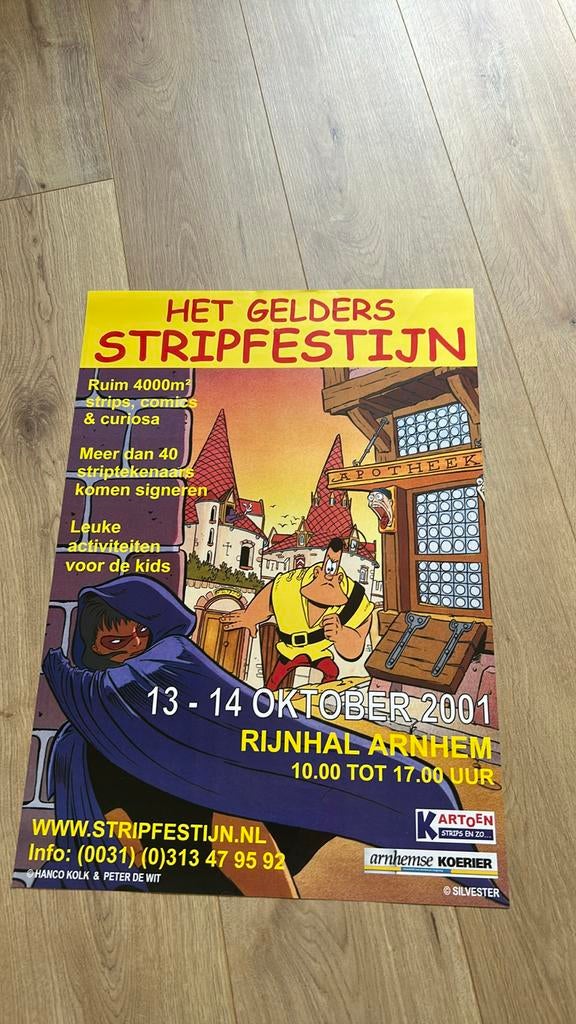 Hanco kolk Gilles de Geus poster 1992, Enlèvement ou Envoi, Neuf