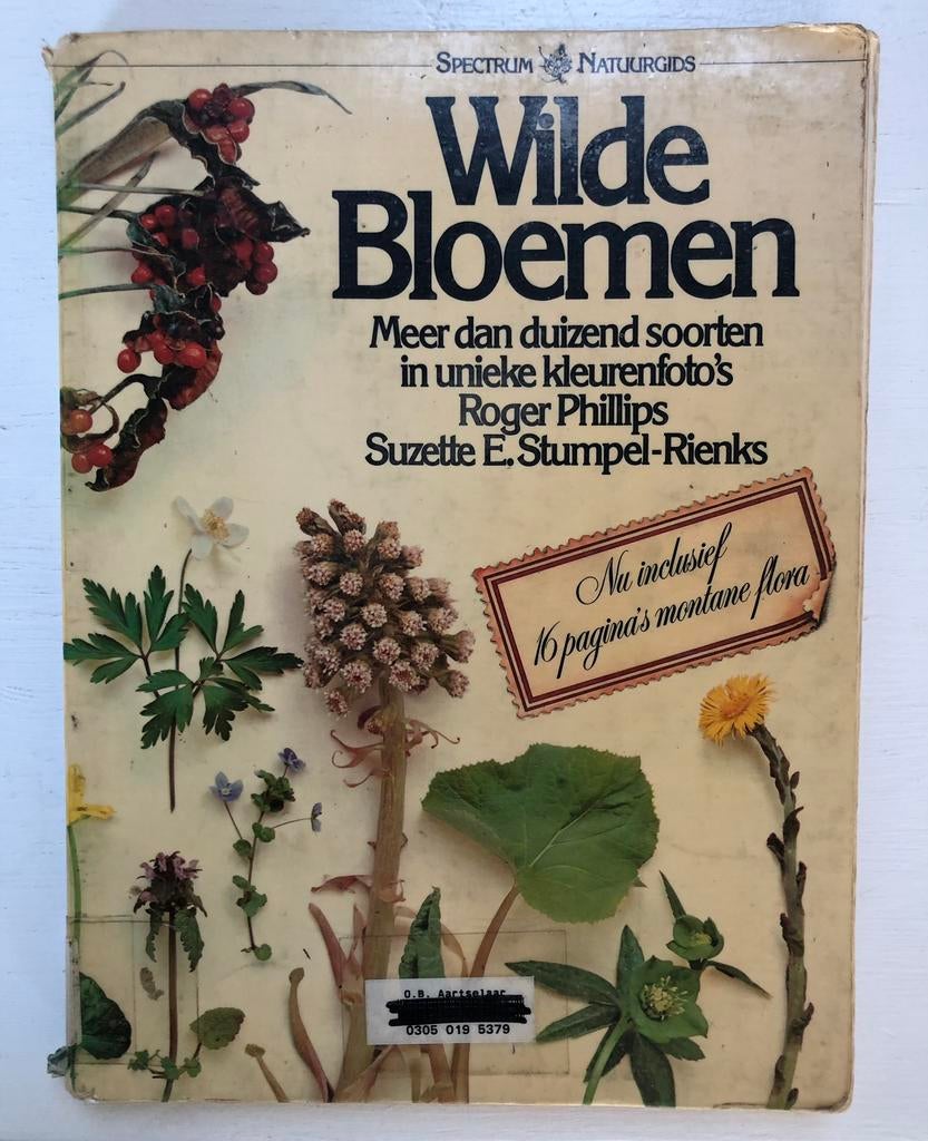 vintage Spectrum Natuurgids Wilde Bloemen 1979, Boeken, Ophalen of Verzenden, Gelezen, Bloemen, Planten en Bomen